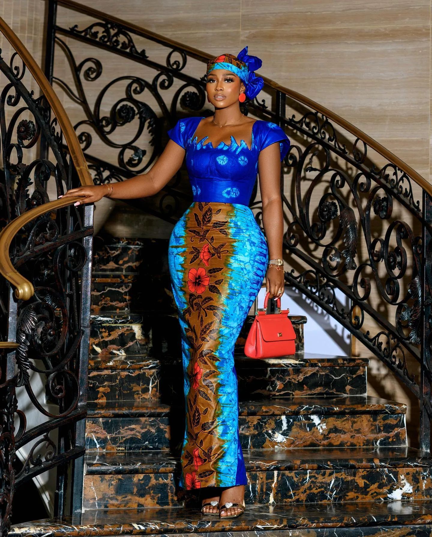 Maxi Magic: Flowing Ankara Dresses for Every Occasion 27