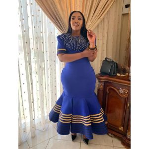 Modern Xhosa Style: Fashion-Forward Dresses for the Contemporary Woman 7