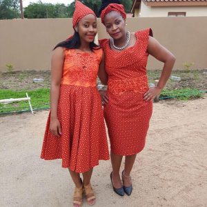 Painted in Indigo: The Allure of Tswana Shweshwe Dresses
