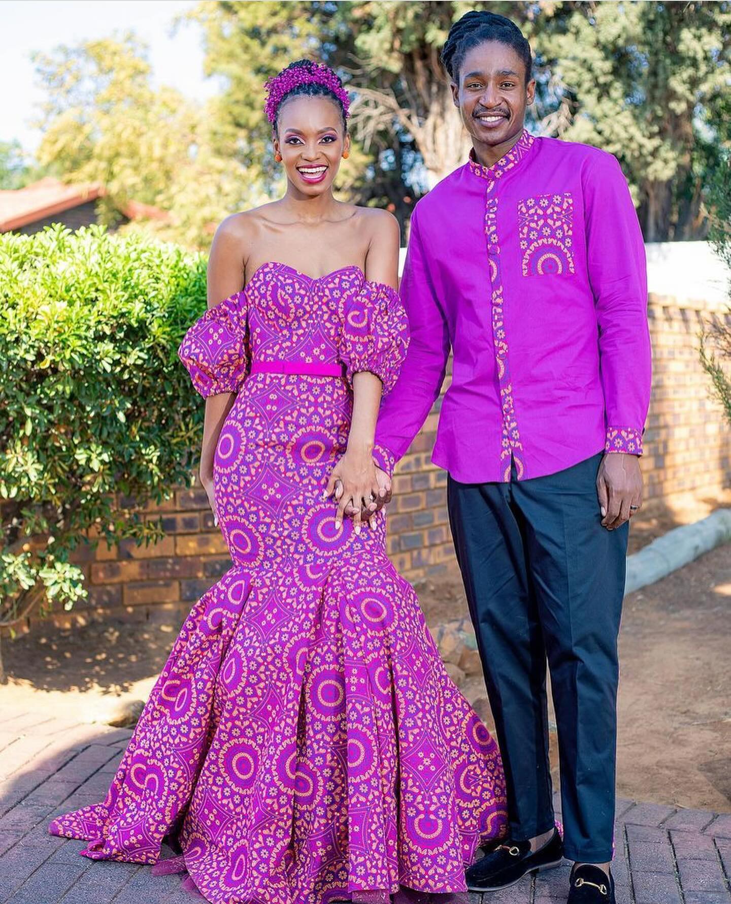 Rock the Look: Top 2024 Shweshwe Dress Trends for the Fashion-Conscious 28