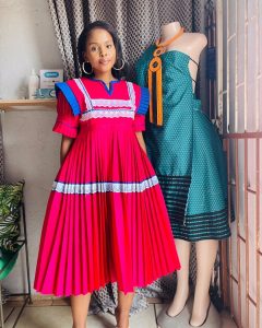 Sepedi Dress Magic: Where Culture Meets Modernity in Fashion 5