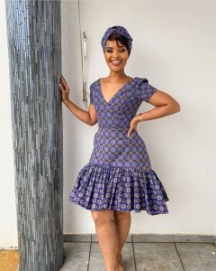 Shweshwe Revolution: How This Iconic Fabric is Taking the Fashion World by Storm 7