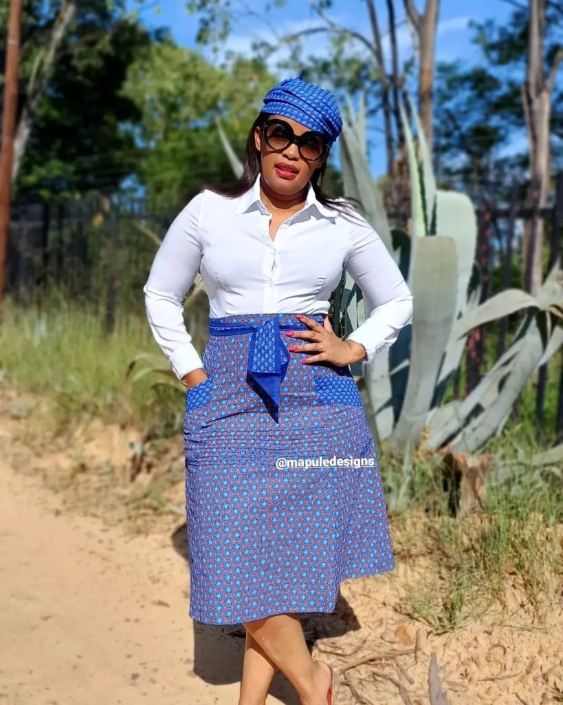 A Tapestry of Love: Traditional Tswana Attire for Couples in the Modern Era 24