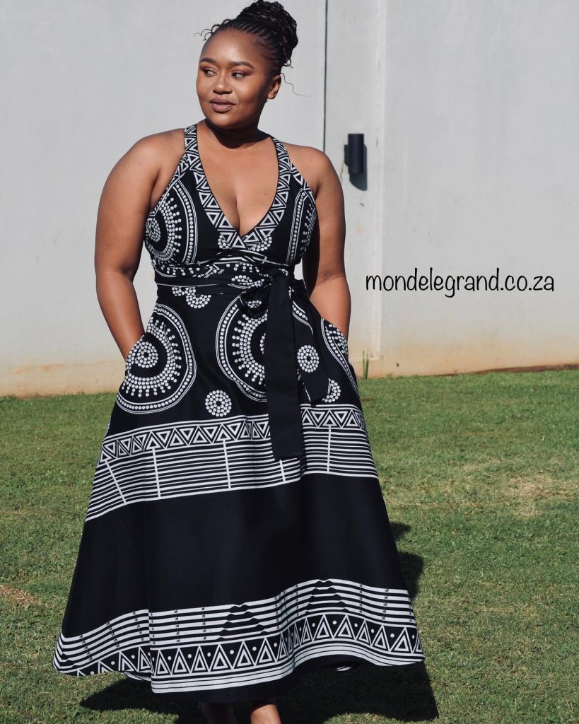 Tswana Traditional Dresses: A Kaleidoscope of Colors and Patterns 29