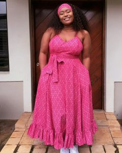 Tswana Traditional Dresses: A Kaleidoscope of Colors and Patterns 20