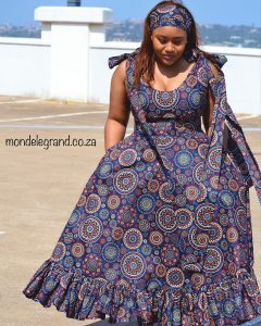 Tswana Traditional Dresses: A Kaleidoscope of Colors and Patterns 11