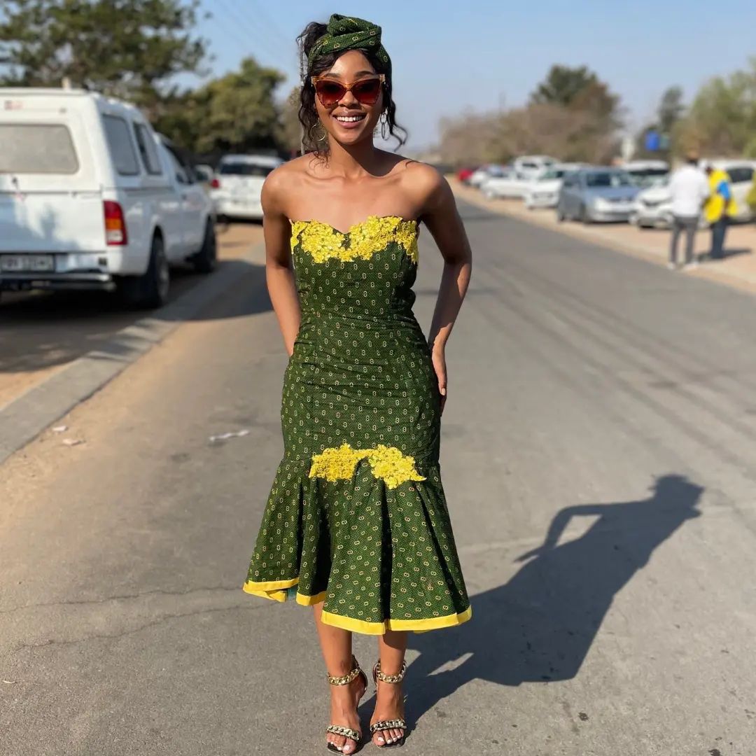 Turning Heads in Tswana Style: Bold and Beautiful Designs 20