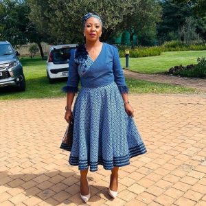 Wrapped in Royalty: The Majesty and Elegance of Tswana Dresses