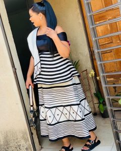 Wrapped in Xhosa Heritage: Dazzling Dress Designs that Celebrate Culture 13
