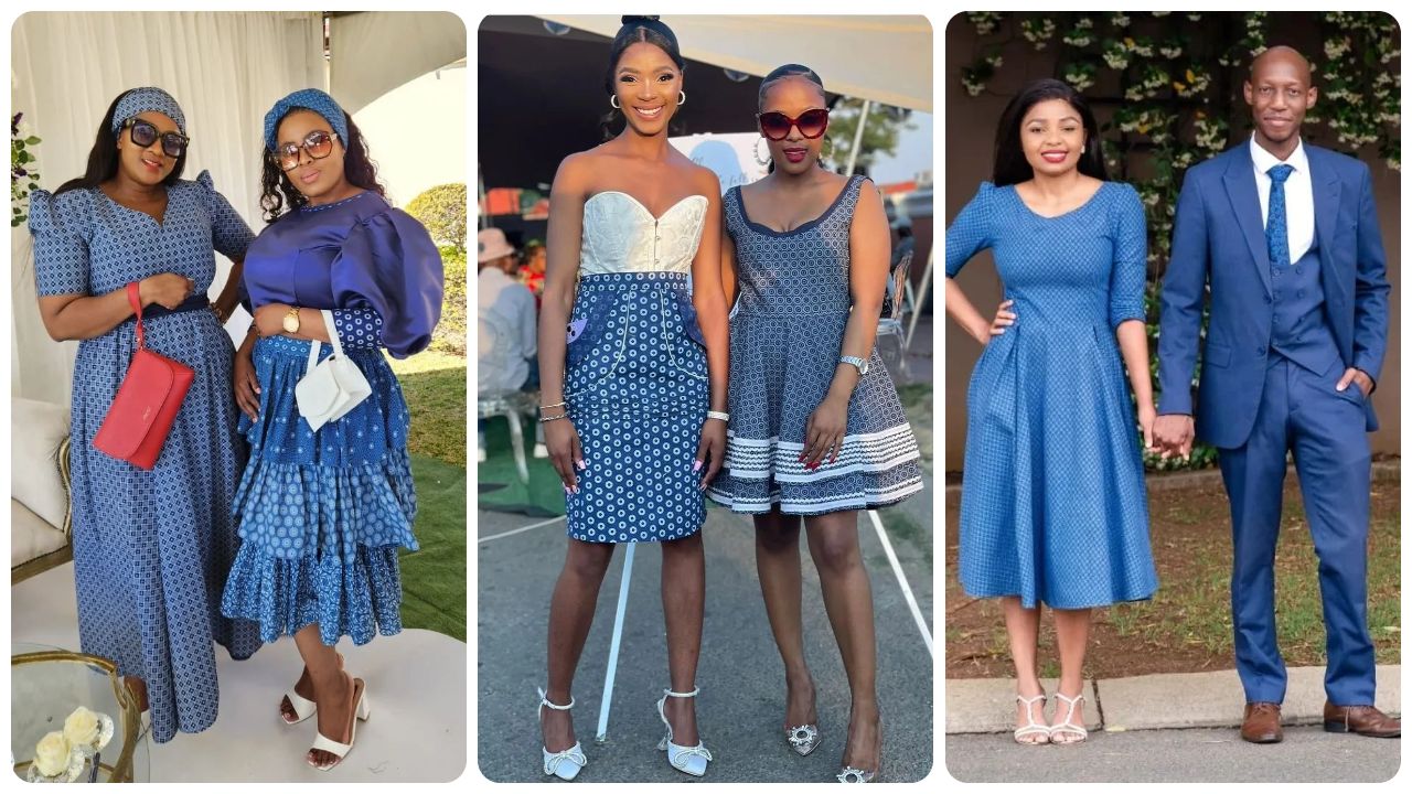 Dazzling Designs: The Beauty of Shweshwe in Tswana Dresses
