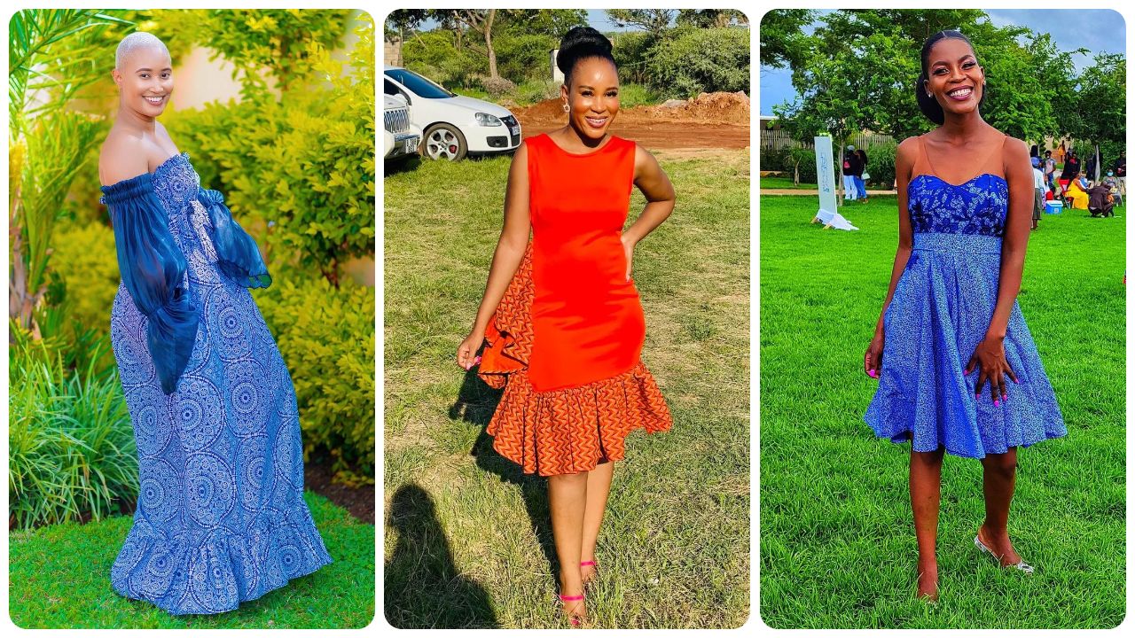 Shweshwe Sophistication: Dresses That Elevate Your Style Game Instantly