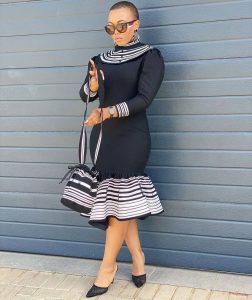 Modern Muse: Contemporary Twist on Traditional Xhosa Dresses