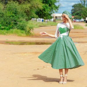 Bold Prints, Beautiful Designs: Shweshwe Dresses Steal the Show