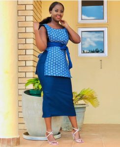 Cultural Elegance: Shweshwe Dress Designs for the Modern Woman