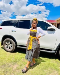 Cultural Fusion: Tswana Dresses Embracing Modern Influences