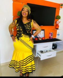 Elegant Expressions: Xhosa Dresses Reflecting 2024 Fashion Trends