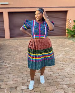 Flawless Fusion: Sepedi Dresses Blend Tradition and Innovation in 2024