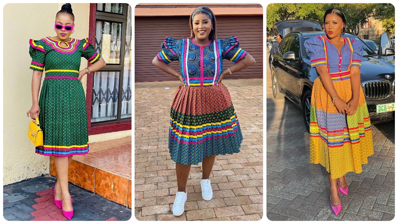 Flawless Fusion: Sepedi Dresses Blend Tradition and Innovation in 2024