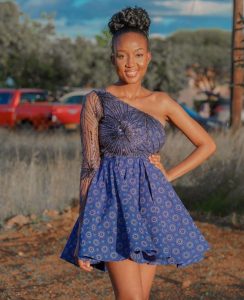 Golden Hour Glow: Tswana's Sunset-inspired Dresses of 2024