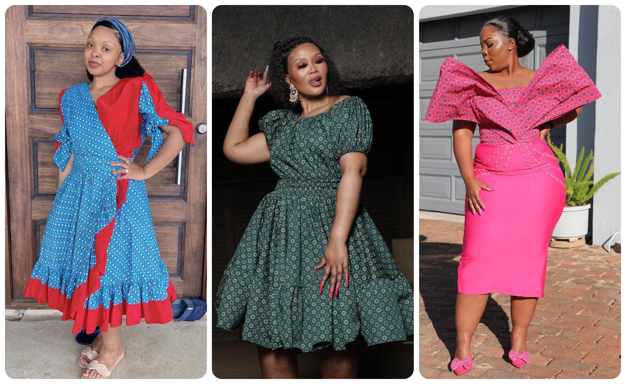 Modern Twist on Tradition: Stylish Shweshwe Dresses for 2024