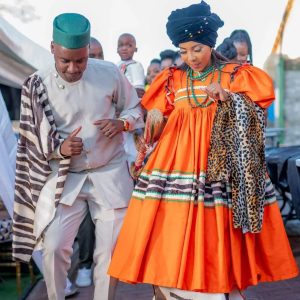 African Royalty: Majestic Sepedi Dresses for Brides in 2024