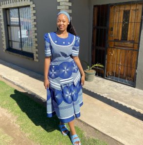 Beyond Blue & White: A Splash of Color in Shweshwe Dresses 2024