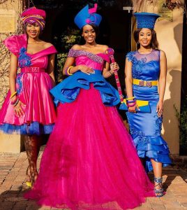 Fusion Finesse: Blending Tradition with Modernity in Sepedi Dresses