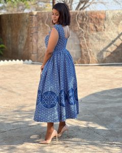 Indigo Inspiration: Stunning Shweshwe Dress Ideas for Every Occasion 2024