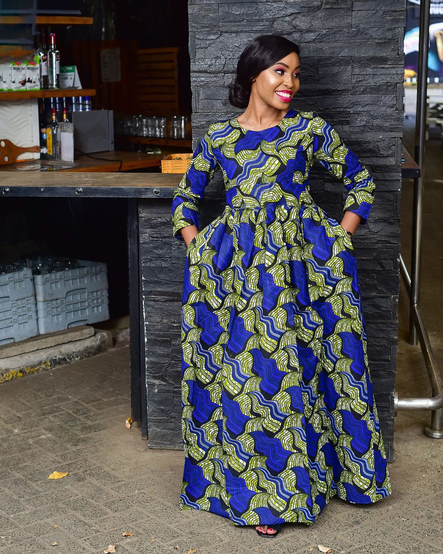 Kitenge Cocktail Magic: Dazzling Dresses for Special Events 2024